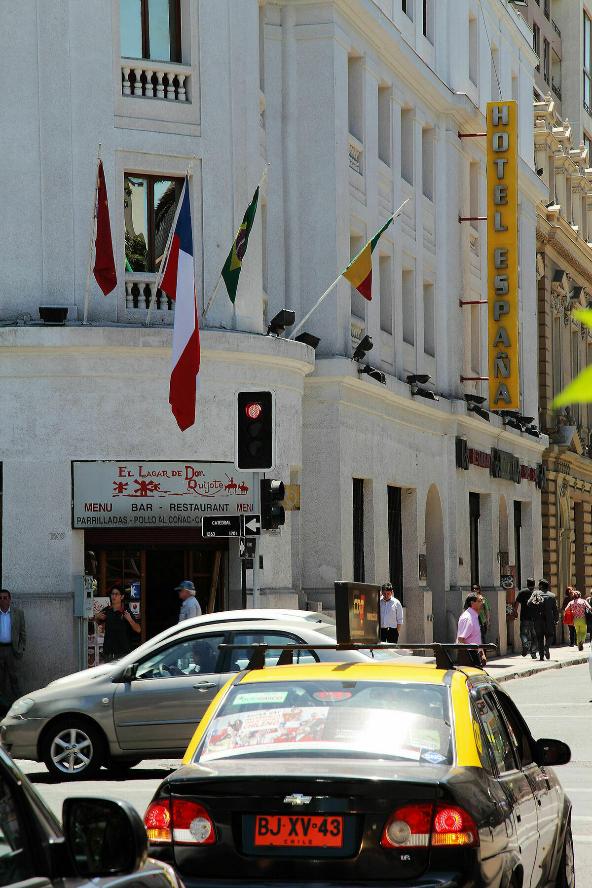 Hotel Espana Santiago Eksteriør bilde